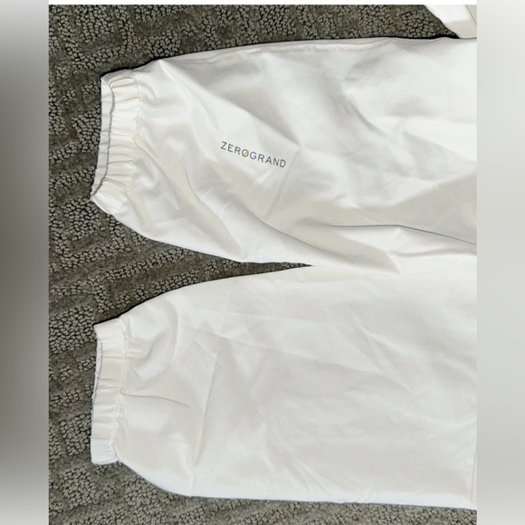 Cole Haan ZeroGrand Cycling Anorak Windbreaker Pullover Faded White womens M - Picture 8 of 11